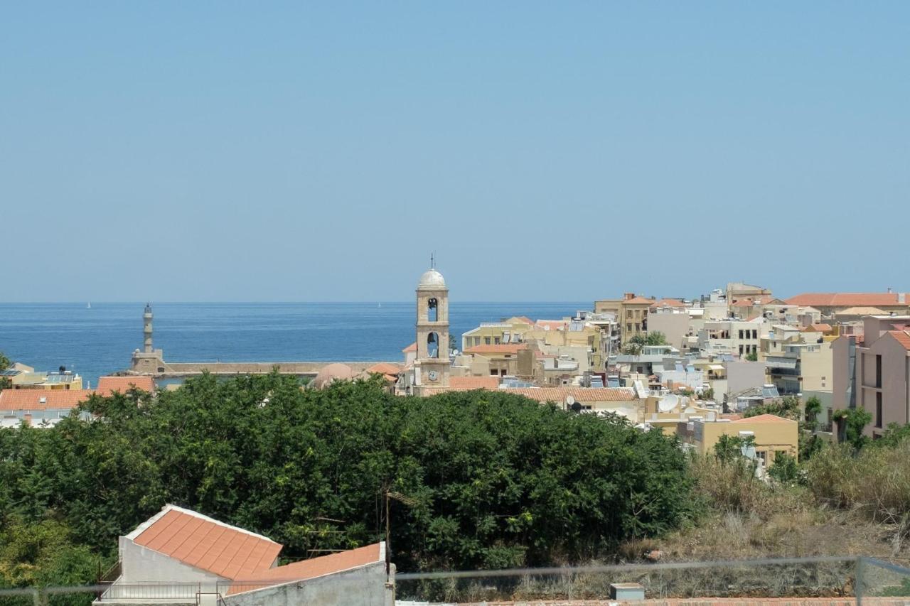 Sky-High 70Sqm Penthouse W. Stunning Views - 05 Apartment Chania  Exterior photo
